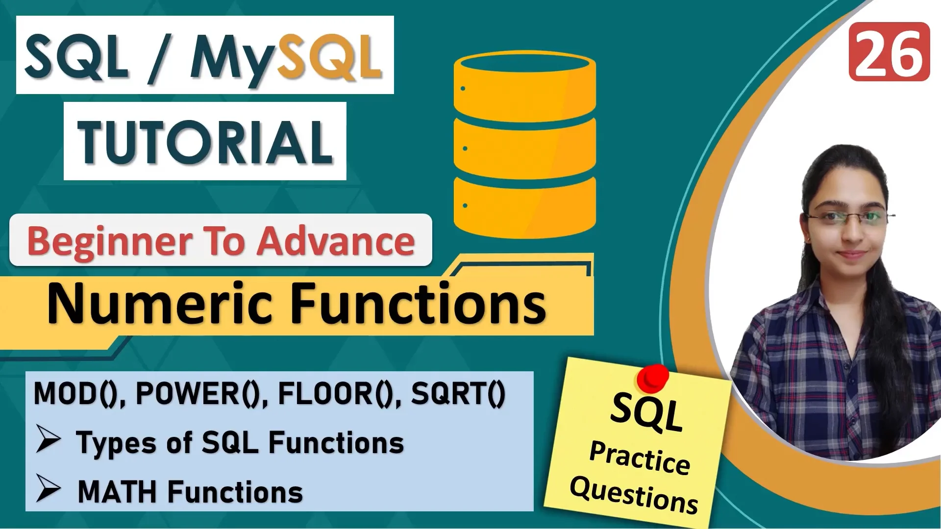 MySQL Numeric and Date Functions