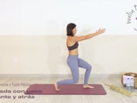 Zancada con paso adelante y atrás