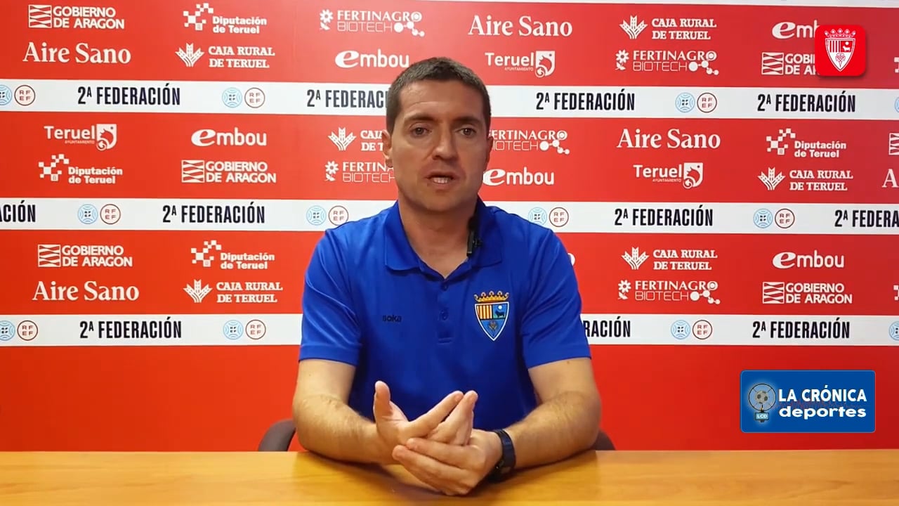 UNAI MENDIA (Entrenador Teruel) CD Teruel 2-1 SD Gernika / Jor. 5 - Segunda Rfef / Gr 2