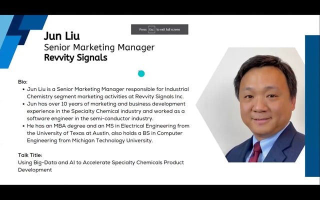 Watch Using Big-Data and AI to Accelerate Specialty Chemicals Product Development on Vimeo.