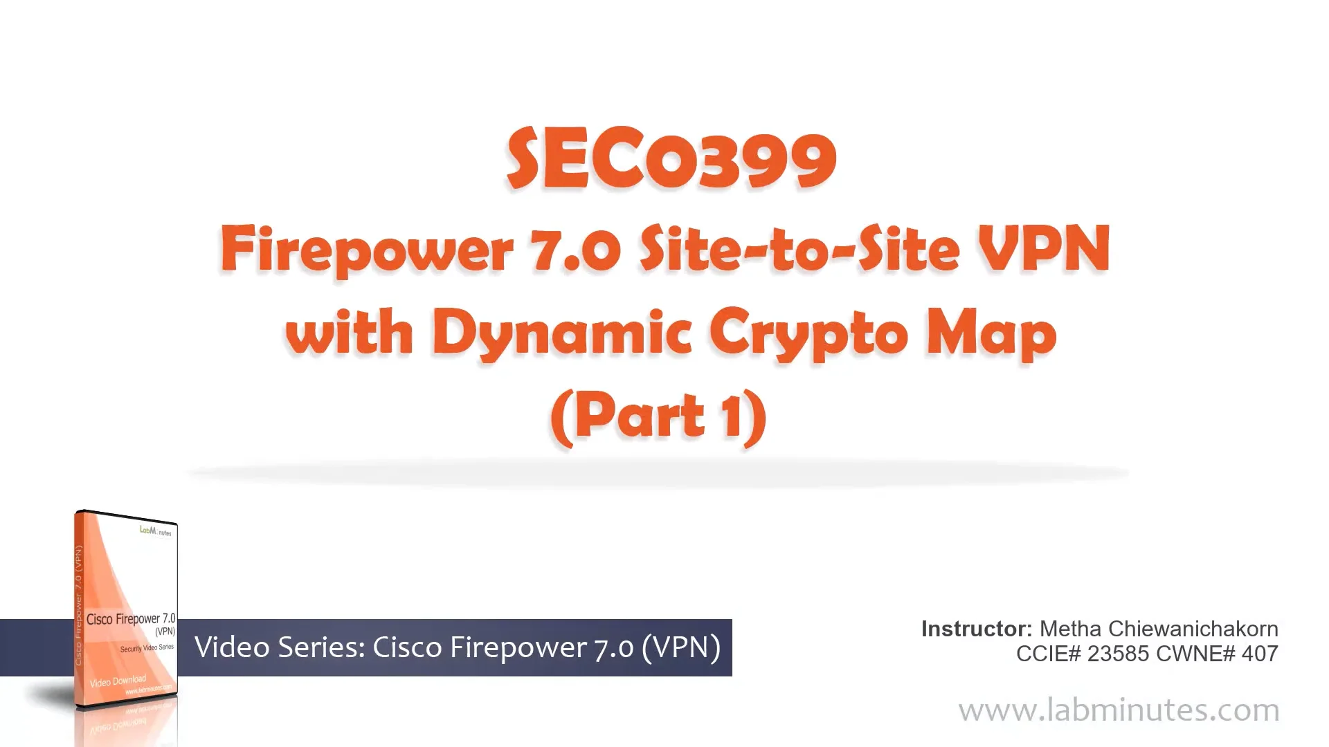 How to Configure Firepower 7.0 Site-to-Site VPN with Dynamic Crypto Map  (Part 1)