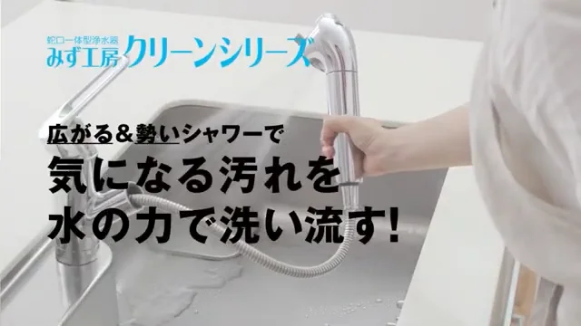 タカギ みず工房クリーン JL356MN 蛇口一体型浄水器 2ホール水栓