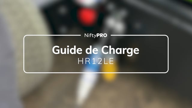 Guide de recharge des batteries de la HR12LE/NE (MK2)
