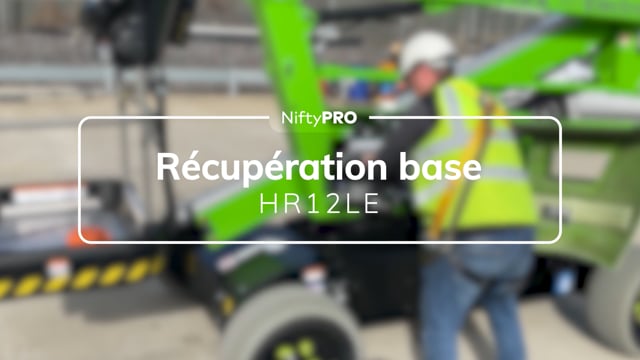 Guide de descente de secours de la HR12LE/NE (MK2)