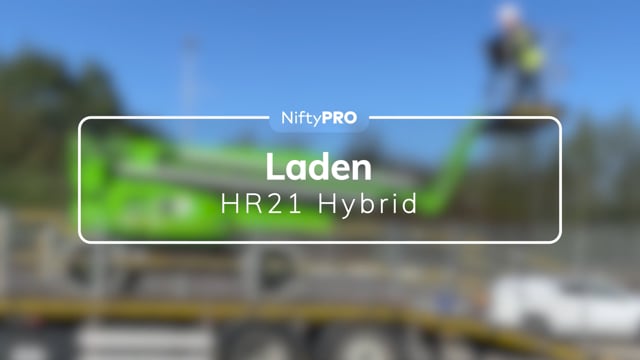 Gids voor laden en vastzetten van de HR21 4x4 Hybrid (MK2)