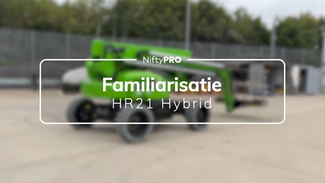 Kennismaking met de machine HR21 4x4 Hybrid (MK2)