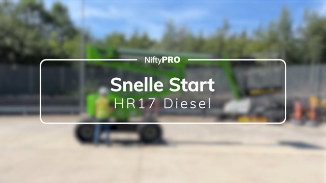 Snelstartgids voor de HR15/HR17 4x4 Diesel (MK3)
