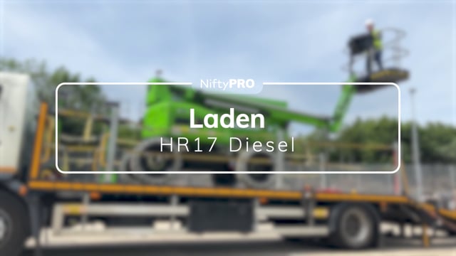 Gids voor laden en vastzetten van de HR15/HR17 4x4 Diesel (MK3)