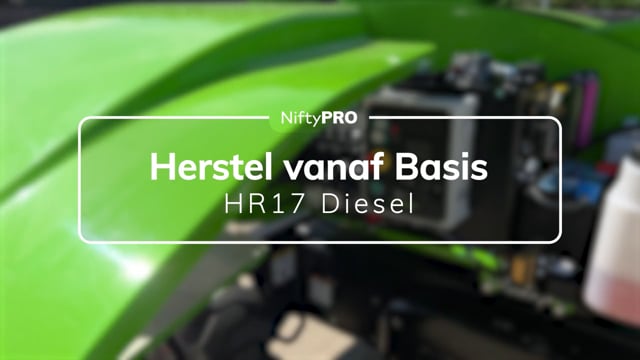 Nooddalinggids voor de HR15/HR17 4x4 Diesel (MK3)