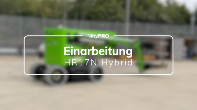 HR17N- Einarbeitung