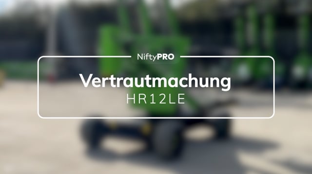 HR12LE- Vertrautmachung