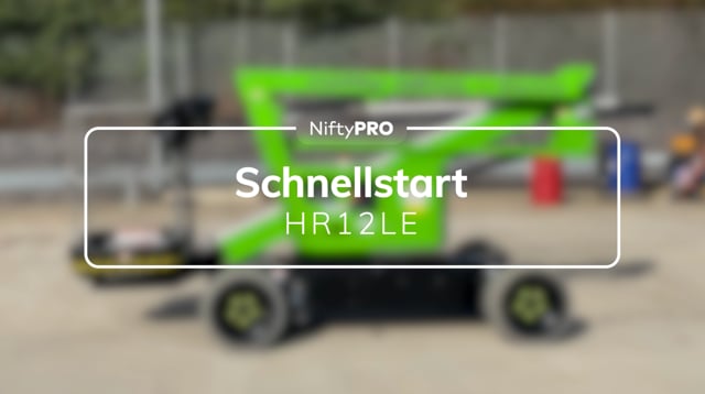 HR12LE - Schnellstart