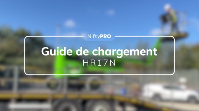 Guide de chargement et d'arrimage de la HR15NE/HR17NE (MK4)