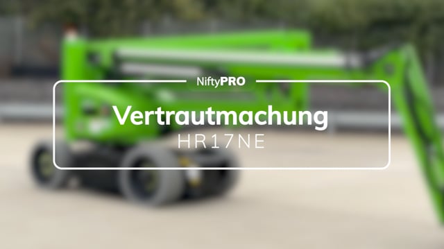 HR17NE- Vertrautmachung
