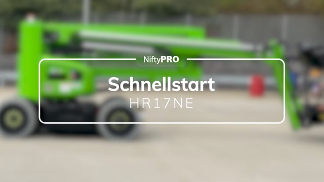 HR17NE- Schnellstart