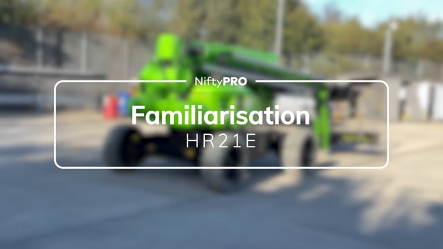 Présentation de la machine HR21E (MK2)