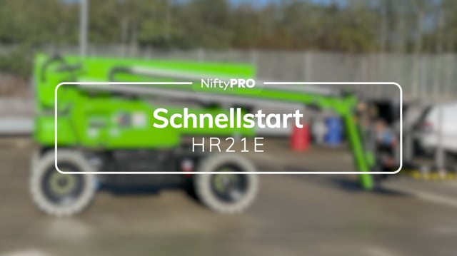 HR21E- Schnellstart