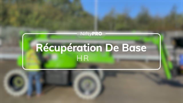 Guide de descente de secours de la HR21E (MK2)