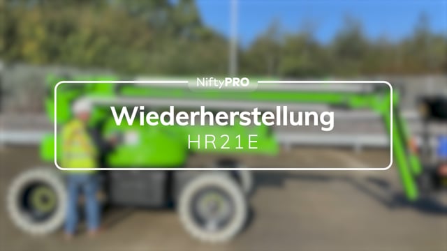 HR21E- Wiederherstellung