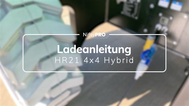 HR21 4x4 Hybrid- Ladeanleitung