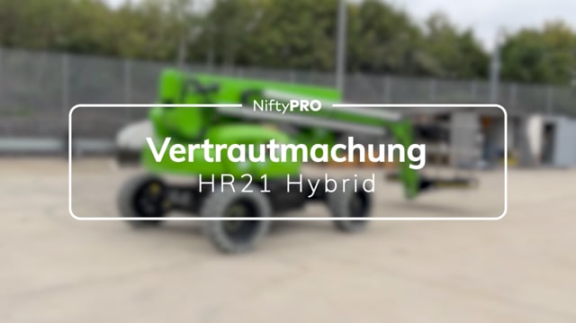 HR21 4x4 Hybrid- Vertrautmachung
