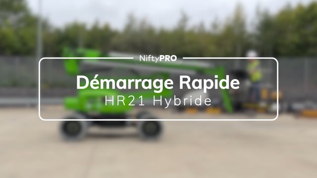 Guide de mise en service de la HR21 4x4 Hybride (MK2)