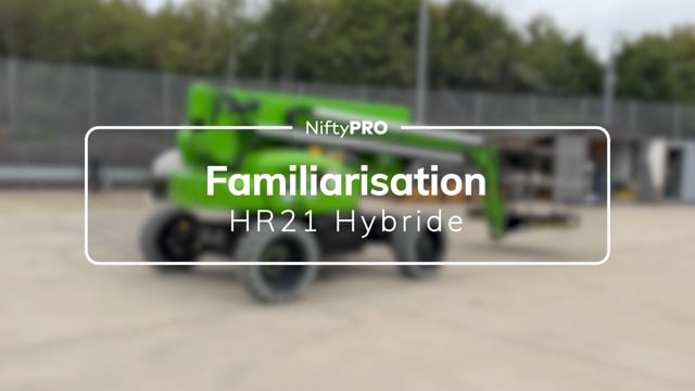 Présentation de la machine HR21 4x4 Hybride (MK2)