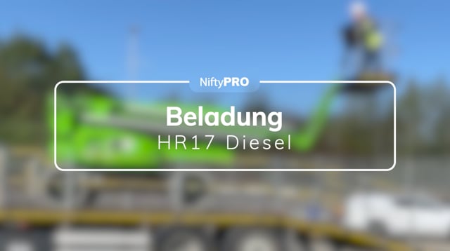 HR17 4x4 DIESEL - Beladung