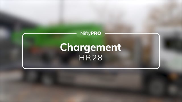 Guide de chargement et d'arrimage de la HR28 4x4 Hybride (MK2)