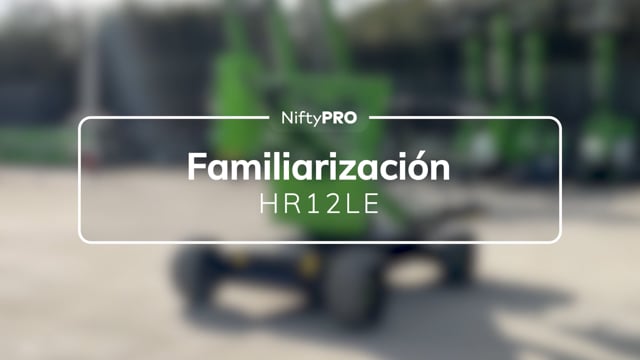 Guía de familiarización de la HR12LE/NE (MK2)