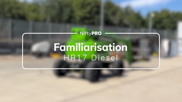 Présentation de la machine HR15/HR17 4x4 Diesel (MK3)