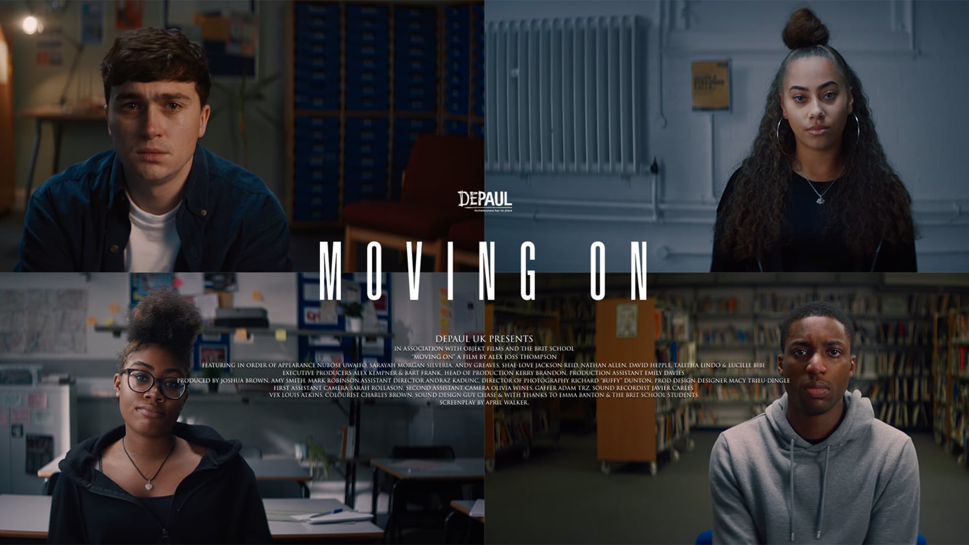 Depaul UK - "Moving On" - Short Film