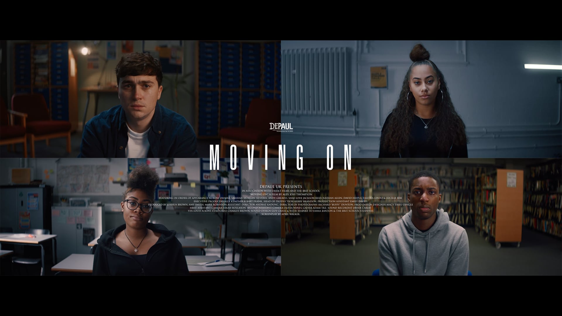Depaul UK - "Moving On" - Short Film