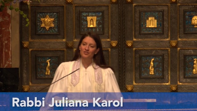 "Witnessing History: Our Sacred Task as Primary Sources" by Rabbi Juliana Karol | Rosh Hashanah/Yom Kippur 5785/2024