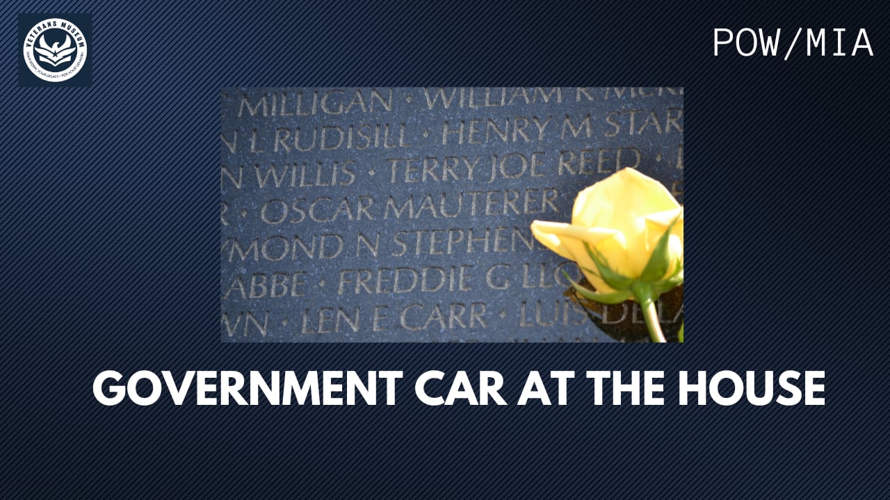 Pam Cain - Government Car at the House