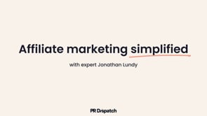 Affiliate marketing simplified, with expert Jonathan Lundy