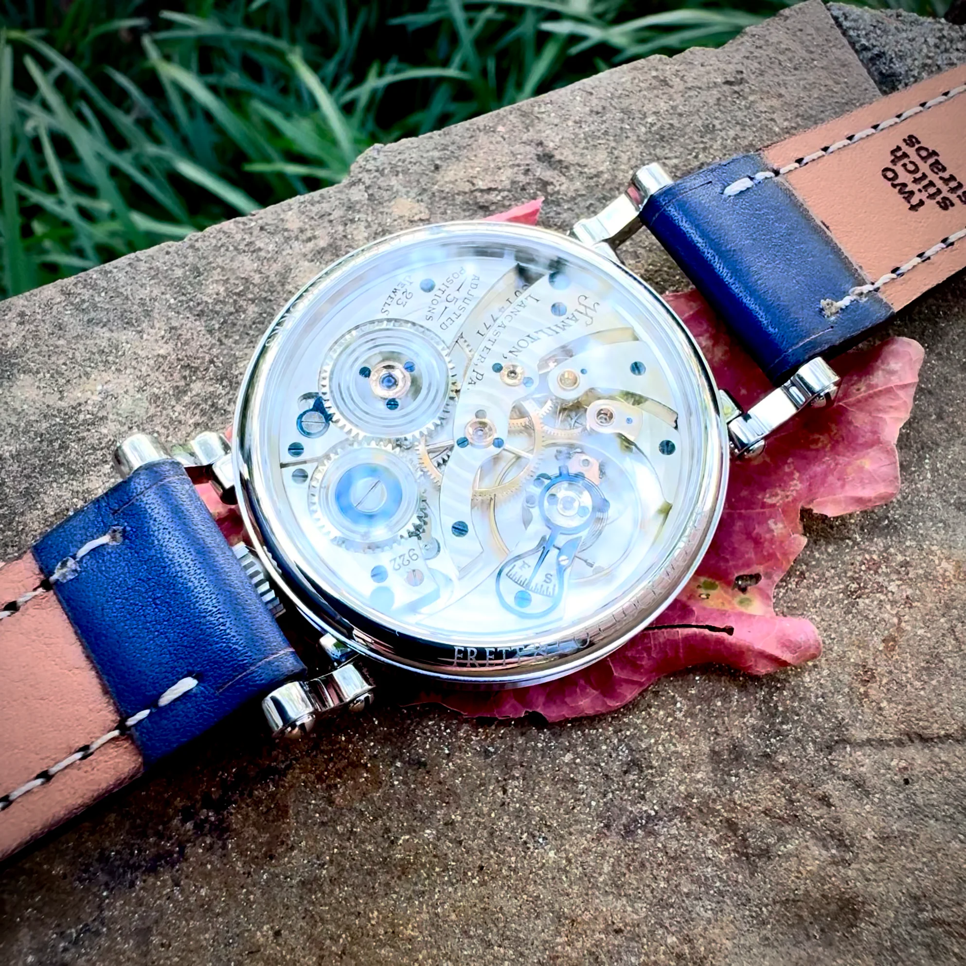 Hamilton pocket watch conversion — Frett & Co Clockworks Hamilton pocket watch conversion — Frett & Co Clockworks