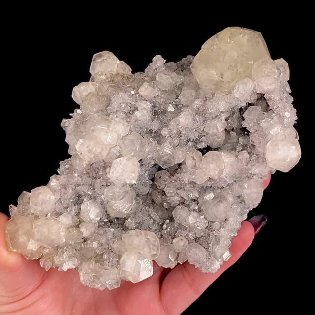 Calcite (pseudo-pyritohedral)