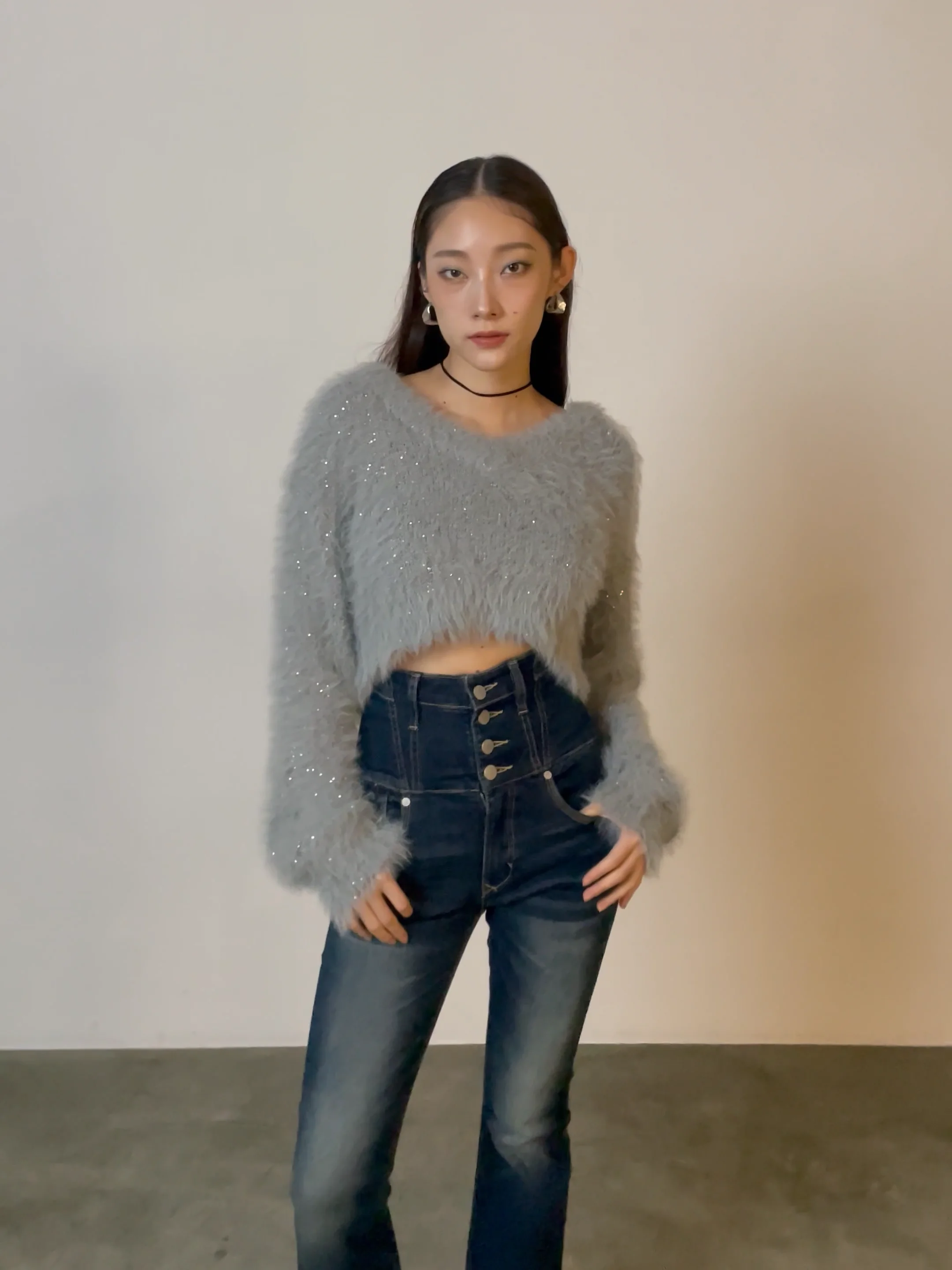 シャギーシークインズニット|エモダ(EMODA)公式通販|RUNWAY シャギーシークインズニット|エモダ(EMODA)公式通販|RUNWAY