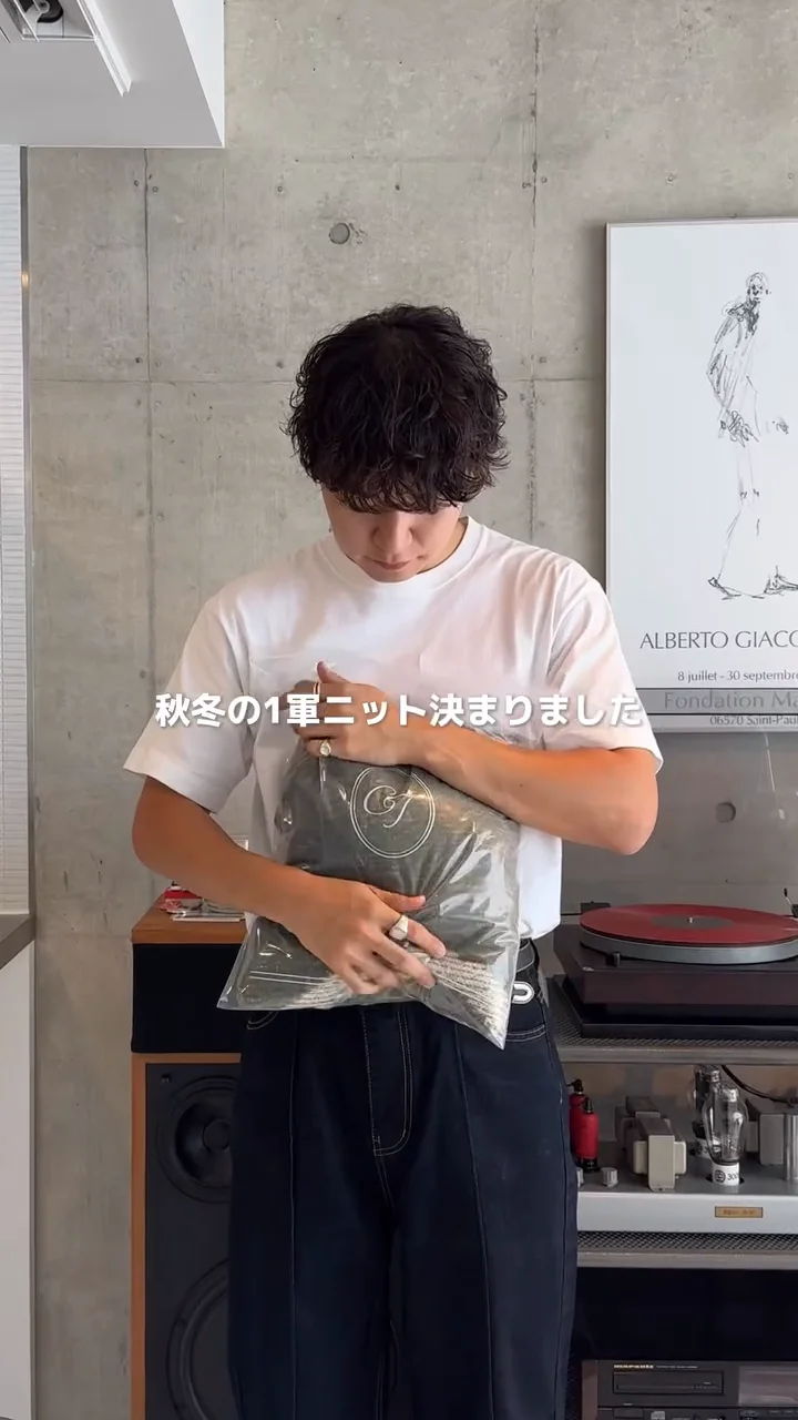 ORIGINAL) ラインアートアルパカニット (khaki) | ファッション ORIGINAL) ラインアートアルパカニット (khaki) | ファッション