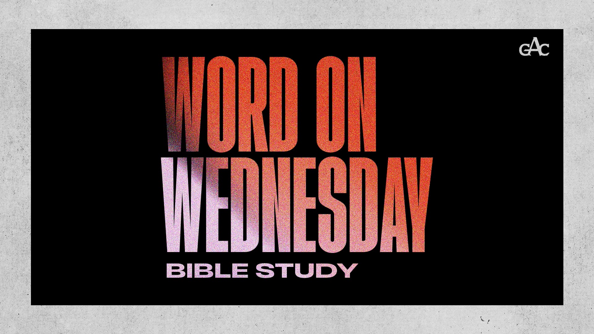 Word on Wednesday Bible Study with Dr. Sean McMillan | 09.25.24