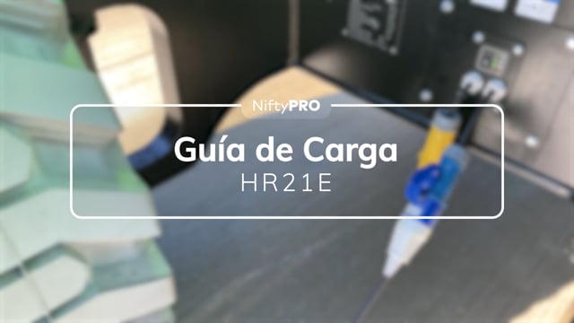 Guía de carga de baterías de la HR21E (MK2)