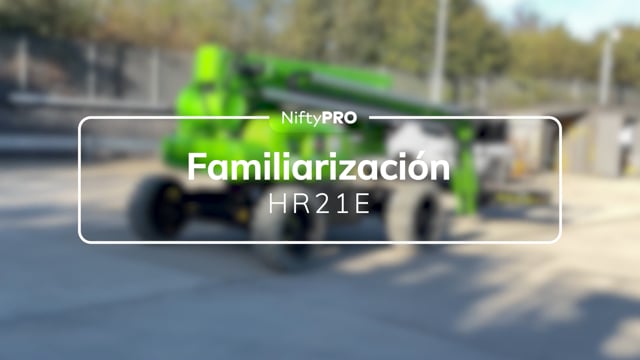 Guía de familiarización de la HR21E (MK2)