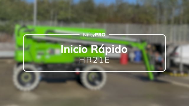 Guía de inicio rápido de la HR21E (MK2)