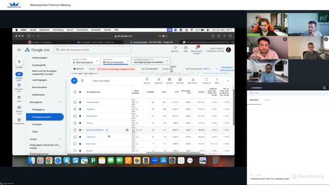 Suchimpressionen Analyse, Tools um Bilder zu verwalten, SEO Boost und bessere Platzierung & Landingpage Analyse mit Michael Klein vom 30.09.24