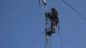 Es consolida la torre de l'emissor de Ràdio l'Escala