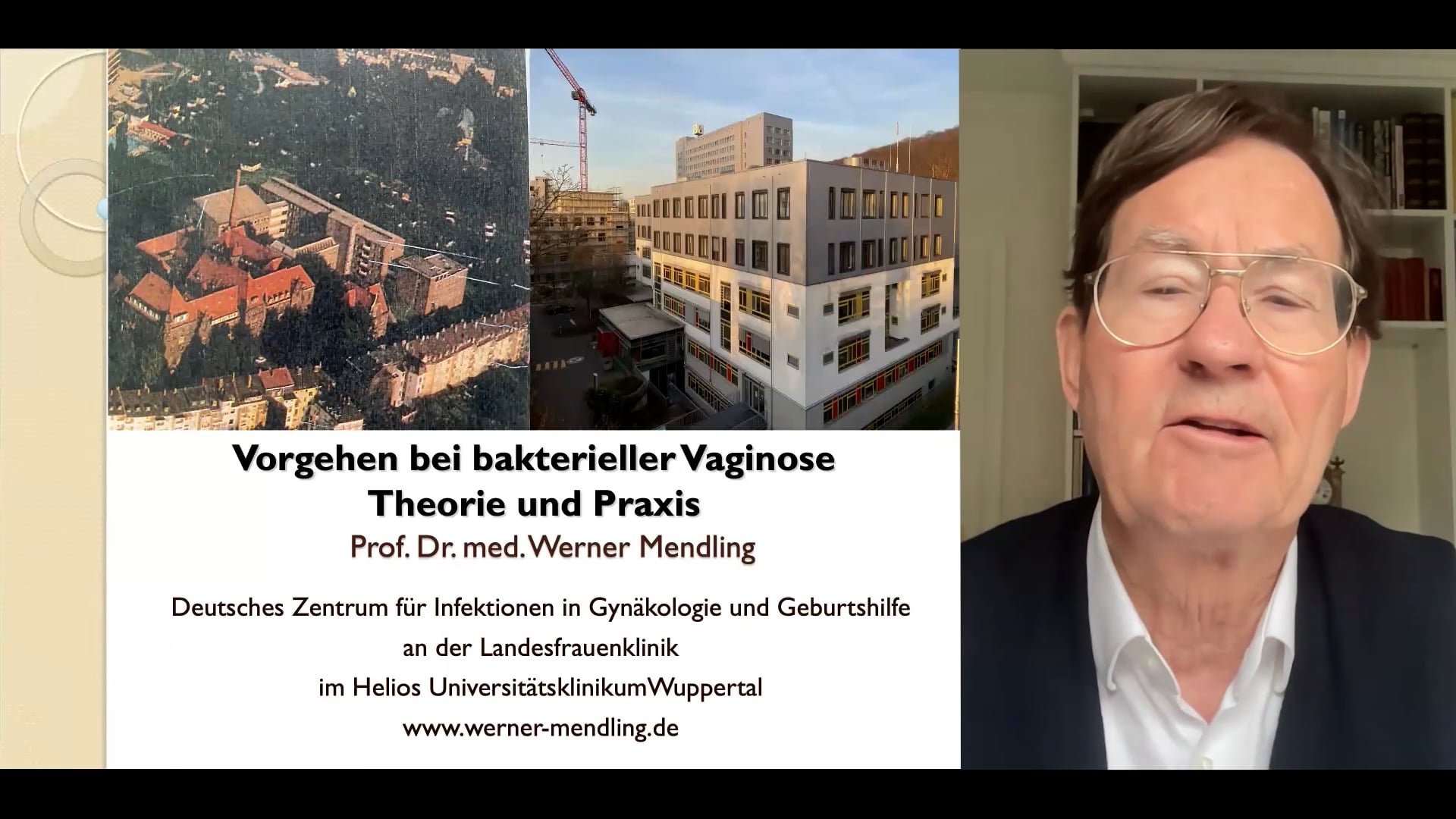 Vorgehen bei bakterieller Vaginose Theorie und Praxis - Prof. Dr. med. Werner Mendling