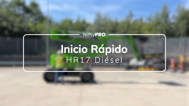 Guía de inicio rápido de la HR15/HR17 4x4 Diésel (MK3)
