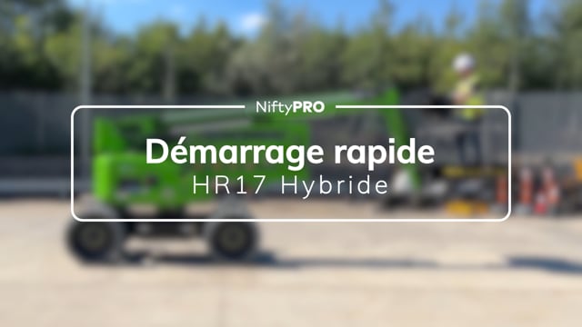 Guide de mise en service de la HR15/HR17 4x4 Hybride (MK3)