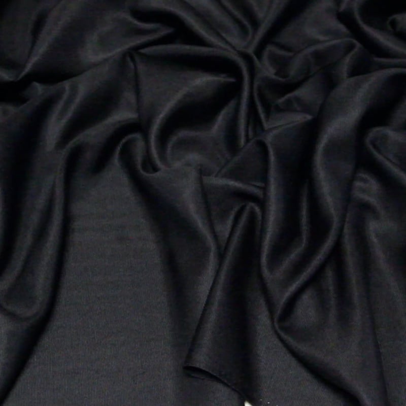 Vidéo: Twill impérial 100% soie - Nuit